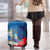 Philippines Rizal Day Luggage Cover Filipino Motto Stella Polynesian Pattern - Wonder Print Shop