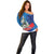 Philippines Rizal Day Off Shoulder Sweater Filipino Motto Stella Polynesian Pattern - Wonder Print Shop