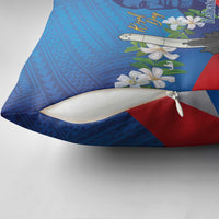 Philippines Rizal Day Pillow Cover Filipino Motto Stella Polynesian Pattern - Wonder Print Shop