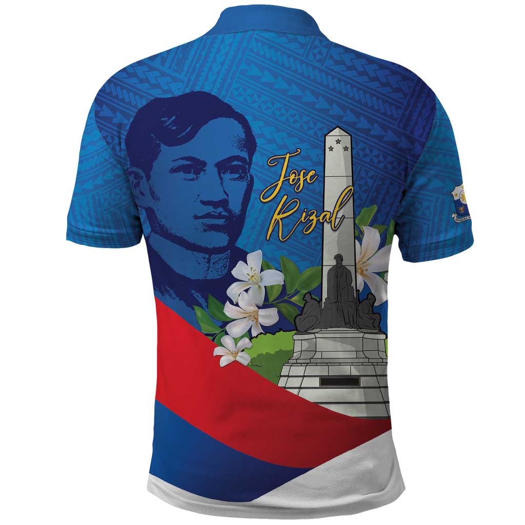 Philippines Rizal Day Polo Shirt Filipino Motto Stella Polynesian Pattern - Wonder Print Shop