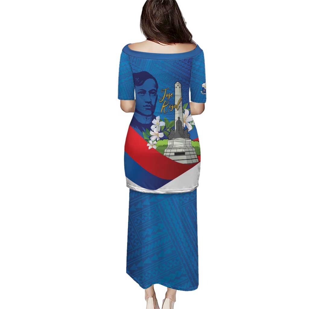 Philippines Rizal Day Puletasi Filipino Motto Stella Polynesian Pattern - Wonder Print Shop