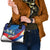 Philippines Rizal Day Shoulder Handbag Filipino Motto Stella Polynesian Pattern - Wonder Print Shop