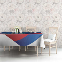 Philippines Rizal Day Tablecloth Filipino Motto Stella Polynesian Pattern - Wonder Print Shop