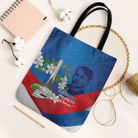 Philippines Rizal Day Tote Bag Filipino Motto Stella Polynesian Pattern - Wonder Print Shop