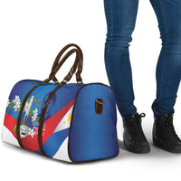 Philippines Rizal Day Travel Bag Filipino Motto Stella Polynesian Pattern - Wonder Print Shop