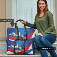 Philippines Rizal Day Travel Bag Filipino Motto Stella Polynesian Pattern - Wonder Print Shop