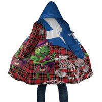 Saint Andrews Day Scotland Cloak Thistle Traditional Bagpipe Tartan Pattern - Wonder Print Shop