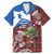 Saint Andrews Day Scotland Family Matching Mermaid Dress and Hawaiian Shirt Thistle Traditional Bagpipe Tartan Pattern - Wonder Print Shop