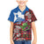 Saint Andrews Day Scotland Family Matching Mermaid Dress and Hawaiian Shirt Thistle Traditional Bagpipe Tartan Pattern - Wonder Print Shop
