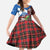 Saint Andrews Day Scotland Family Matching Off Shoulder Maxi Dress and Hawaiian Shirt Thistle Traditional Bagpipe Tartan Pattern - Wonder Print Shop