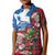 Saint Andrews Day Scotland Kid Polo Shirt Thistle Traditional Bagpipe Tartan Pattern - Wonder Print Shop