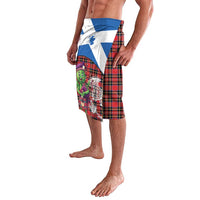 Saint Andrews Day Scotland Lavalava Thistle Traditional Bagpipe Tartan Pattern - Wonder Print Shop