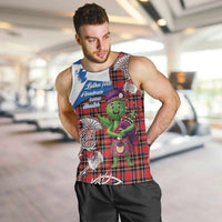 Saint Andrews Day Scotland Men Tank Top Thistle Traditional Bagpipe Tartan Pattern - Wonder Print Shop
