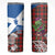 Saint Andrews Day Scotland Skinny Tumbler Thistle Traditional Bagpipe Tartan Pattern - Wonder Print Shop