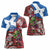Saint Andrews Day Scotland Women Polo Shirt Thistle Traditional Bagpipe Tartan Pattern - Wonder Print Shop