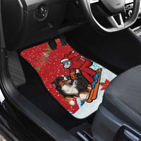 Switzerland Christmas Car Mats Greater Swiss Mountain Dog Santa - Merry Xmas - Wonder Print Shop