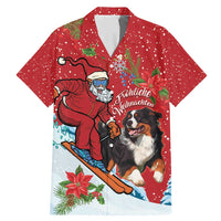 Switzerland Christmas Family Matching Mermaid Dress and Hawaiian Shirt Greater Swiss Mountain Dog Santa - Merry Xmas - Wonder Print Shop