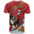 Switzerland Christmas T Shirt Greater Swiss Mountain Dog Santa - Merry Xmas - Wonder Print Shop