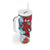 Switzerland Christmas Tumbler With Handle Greater Swiss Mountain Dog Santa - Merry Xmas - Wonder Print Shop