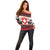 Switzerland Christmas Off Shoulder Sweater Merry Swissmas - Coat Of Arms Style - Wonder Print Shop