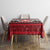Switzerland Christmas Tablecloth Merry Swissmas - Coat Of Arms Style - Wonder Print Shop