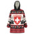 Switzerland Christmas Wearable Blanket Hoodie Merry Swissmas - Coat Of Arms Style - Wonder Print Shop