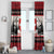 Switzerland Christmas Window Curtain Merry Swissmas - Coat Of Arms Style - Wonder Print Shop