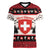 Switzerland Christmas Women V-Neck T-Shirt Merry Swissmas - Coat Of Arms Style - Wonder Print Shop