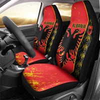 Albania Independence Day Car Seat Cover Albanian Proud - Flag Color - Wonder Print Shop