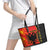 Albania Independence Day Leather Tote Bag Albanian Proud - Flag Color - Wonder Print Shop