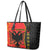 Albania Independence Day Leather Tote Bag Albanian Proud - Flag Color - Wonder Print Shop