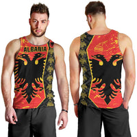 Albania Independence Day Men Tank Top Albanian Proud - Flag Color - Wonder Print Shop