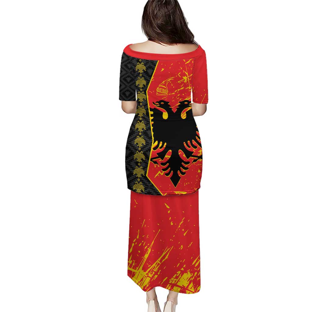 Albania Independence Day Puletasi Albanian Proud - Flag Color - Wonder Print Shop