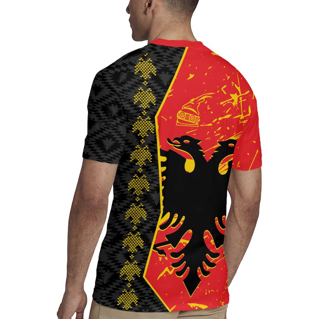 Albania Independence Day Rugby Jersey Albanian Proud - Flag Color - Wonder Print Shop