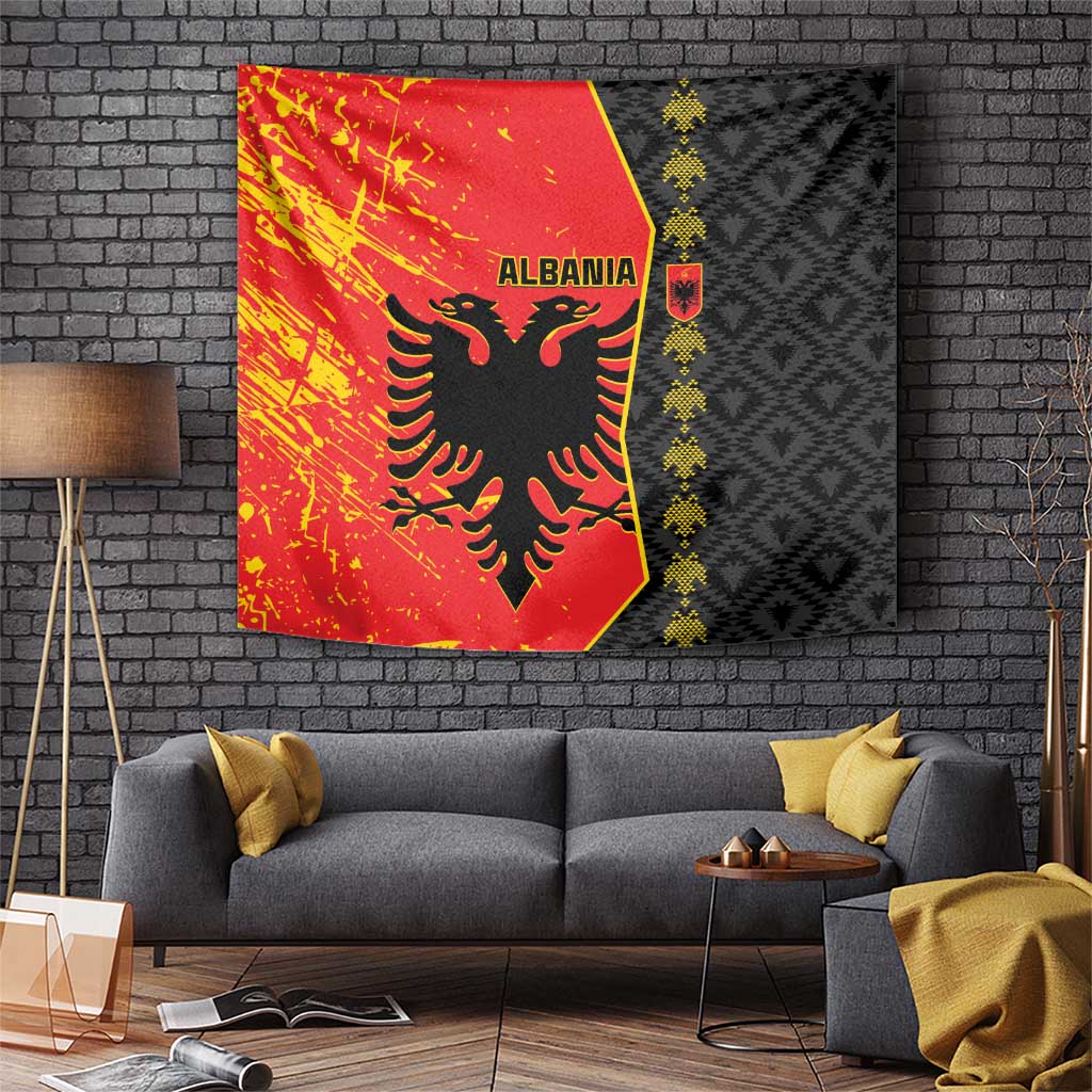 Albania Independence Day Tapestry Albanian Proud - Flag Color - Wonder Print Shop