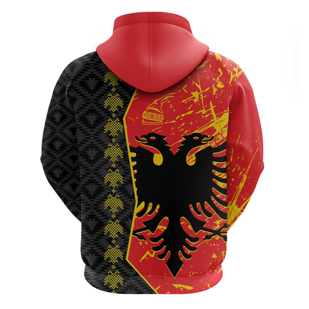 Albania Independence Day Zip Hoodie Albanian Proud - Flag Color - Wonder Print Shop