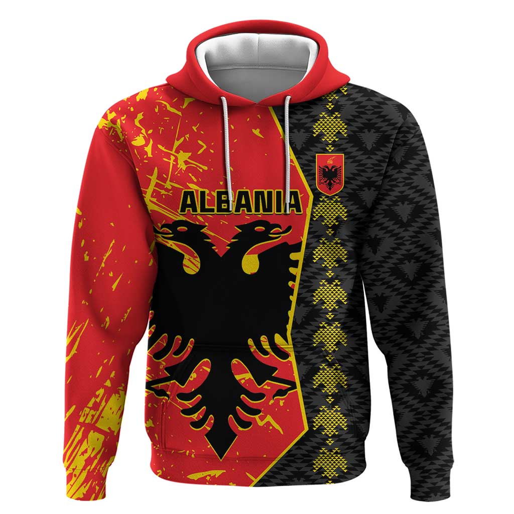 Albania Independence Day Zip Hoodie Albanian Proud - Flag Color - Wonder Print Shop