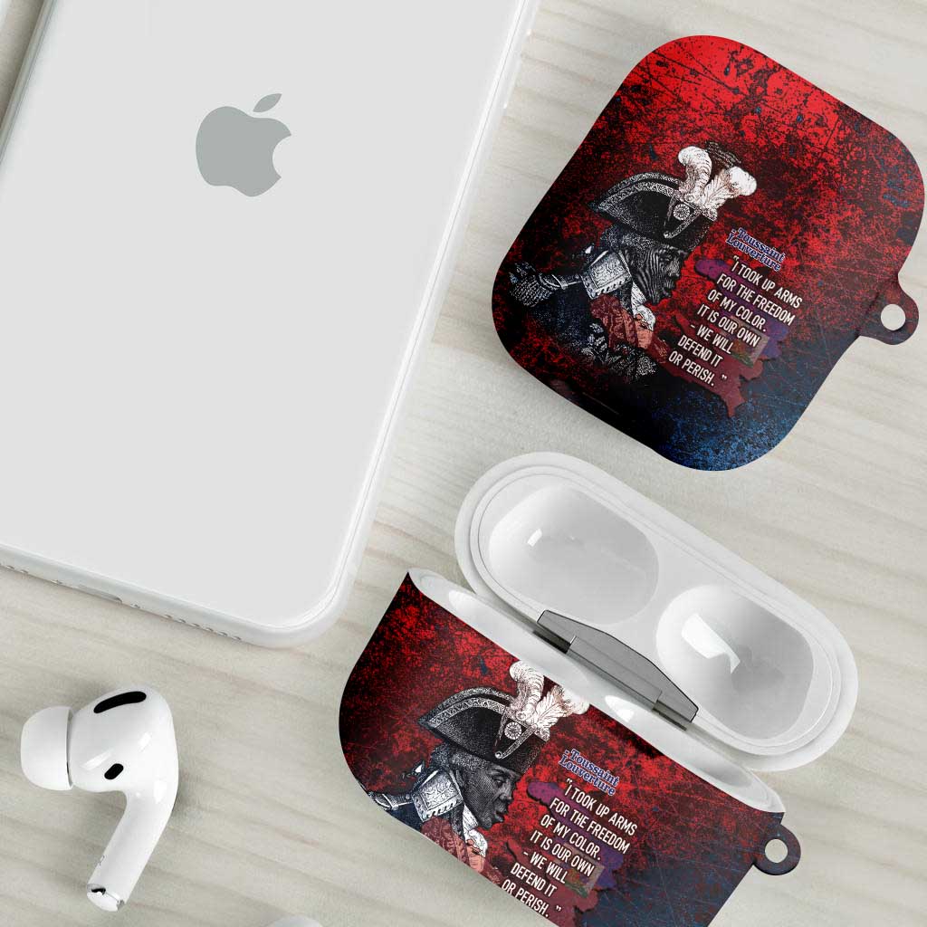 Toussaint Louverture Afro Haiti AirPods Case Haitian Father Grunge Style - Wonder Print Shop