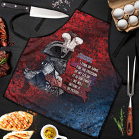 Toussaint Louverture Afro Haiti Apron Haitian Father Grunge Style - Wonder Print Shop