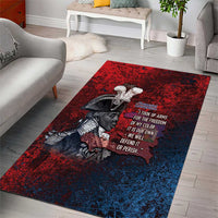 Toussaint Louverture Afro Haiti Area Rug Haitian Father Grunge Style - Wonder Print Shop
