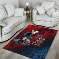 Toussaint Louverture Afro Haiti Area Rug Haitian Father Grunge Style - Wonder Print Shop