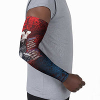 Personalized Toussaint Louverture Afro Haiti Arm Sleeves Haitian Father Grunge Style - Wonder Print Shop