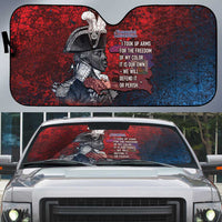 Toussaint Louverture Afro Haiti Auto Sun Shade Haitian Father Grunge Style - Wonder Print Shop