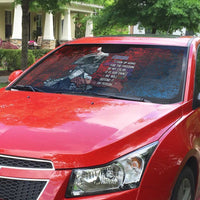 Toussaint Louverture Afro Haiti Auto Sun Shade Haitian Father Grunge Style - Wonder Print Shop