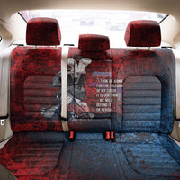 Toussaint Louverture Afro Haiti Back Car Seat Cover Haitian Father Grunge Style - Wonder Print Shop