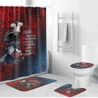 Toussaint Louverture Afro Haiti Bathroom Set Haitian Father Grunge Style - Wonder Print Shop