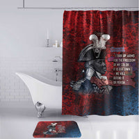 Toussaint Louverture Afro Haiti Bathroom Set Haitian Father Grunge Style - Wonder Print Shop