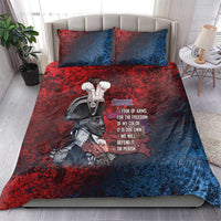 Toussaint Louverture Afro Haiti Bedding Set Haitian Father Grunge Style - Wonder Print Shop