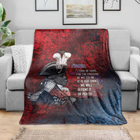 Toussaint Louverture Afro Haiti Blanket Haitian Father Grunge Style - Wonder Print Shop