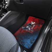 Personalized Toussaint Louverture Afro Haiti Car Mats Haitian Father Grunge Style - Wonder Print Shop